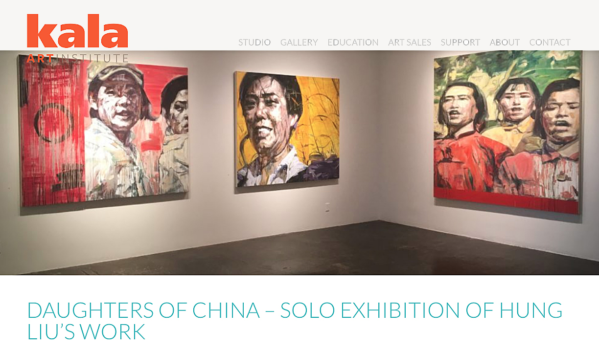 Kala Art Institute Presents Hung Liu: Daughters of China