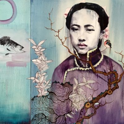 Hung Liu Paintings