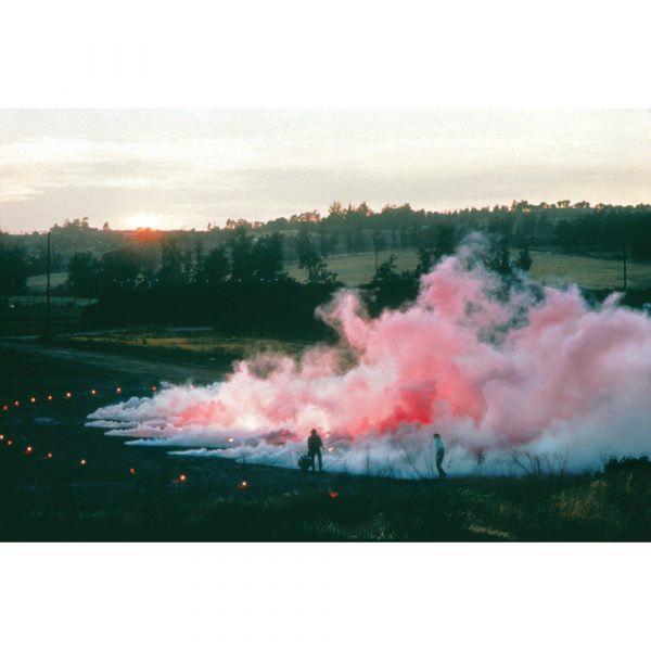 Judy Chicago - Pink Atmosphere from the On Fire Suite