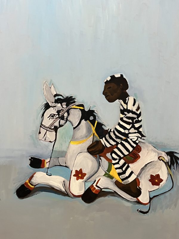 Beverly McIver - Toy Horse and Rider