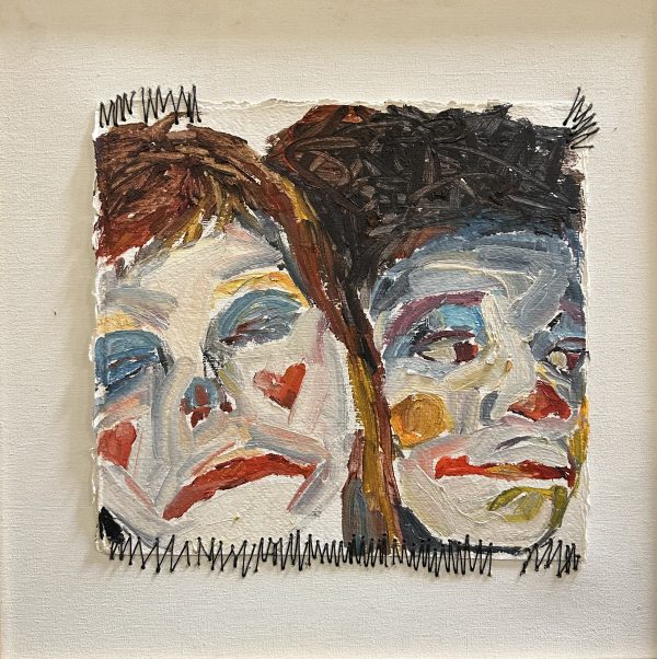 Beverly McIver - White Face 2 Clowns