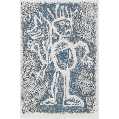 Jaune Quick-to-See Smith - Coyote (Petroglyph)