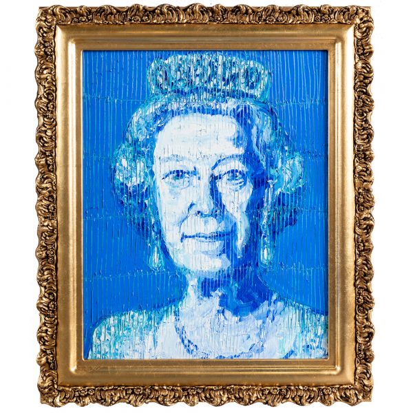 Hunt Slonem - Her Majesty Queen Elizabeth