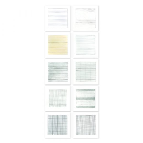 Agnes Martin - Suite of Ten Lithographs